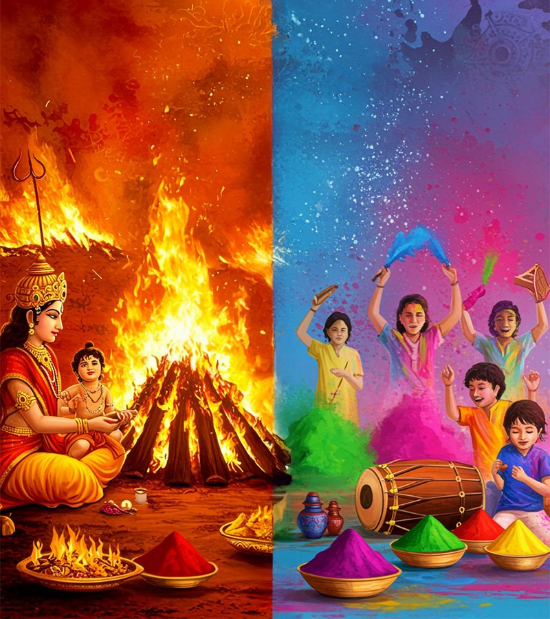 Holi and Holika Dahan