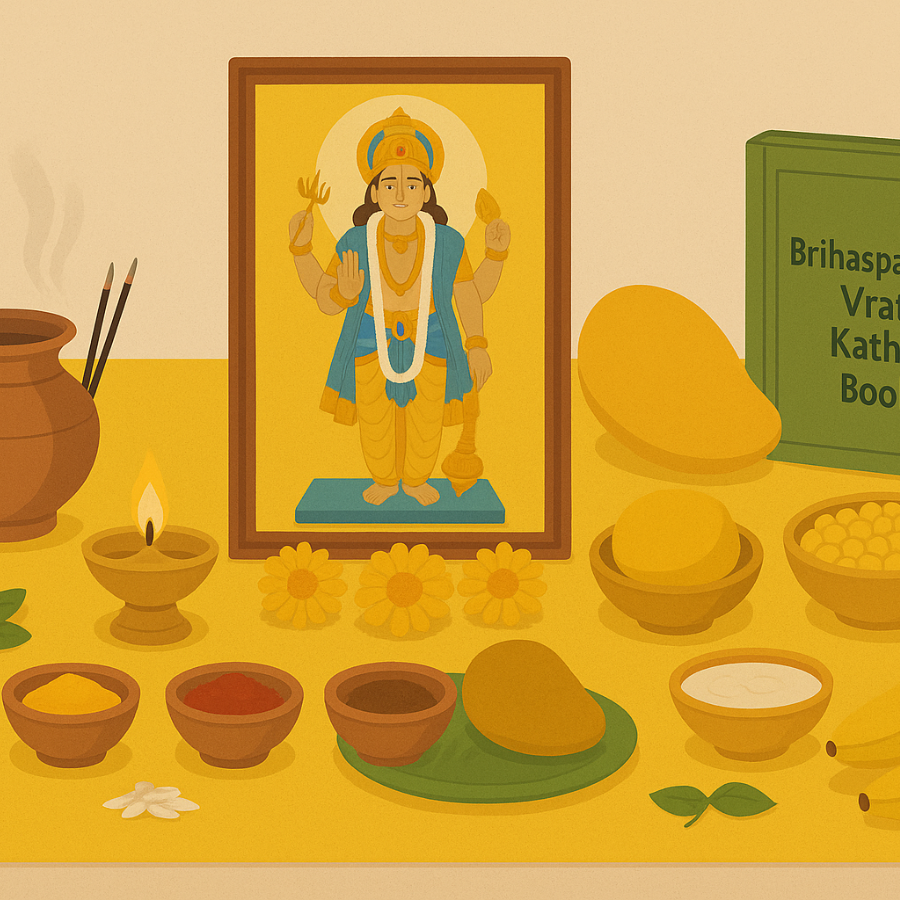 Brihaspativar Vrat Items