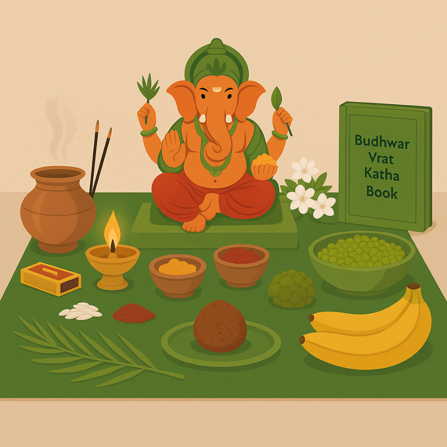 Budhvar Vrat Items