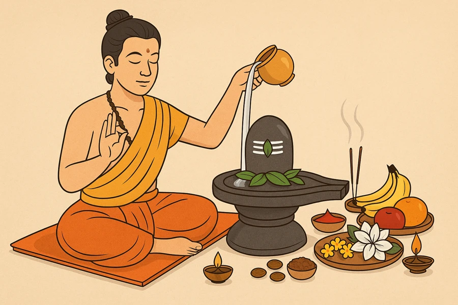 Puja Vidhi Rudrabhishek