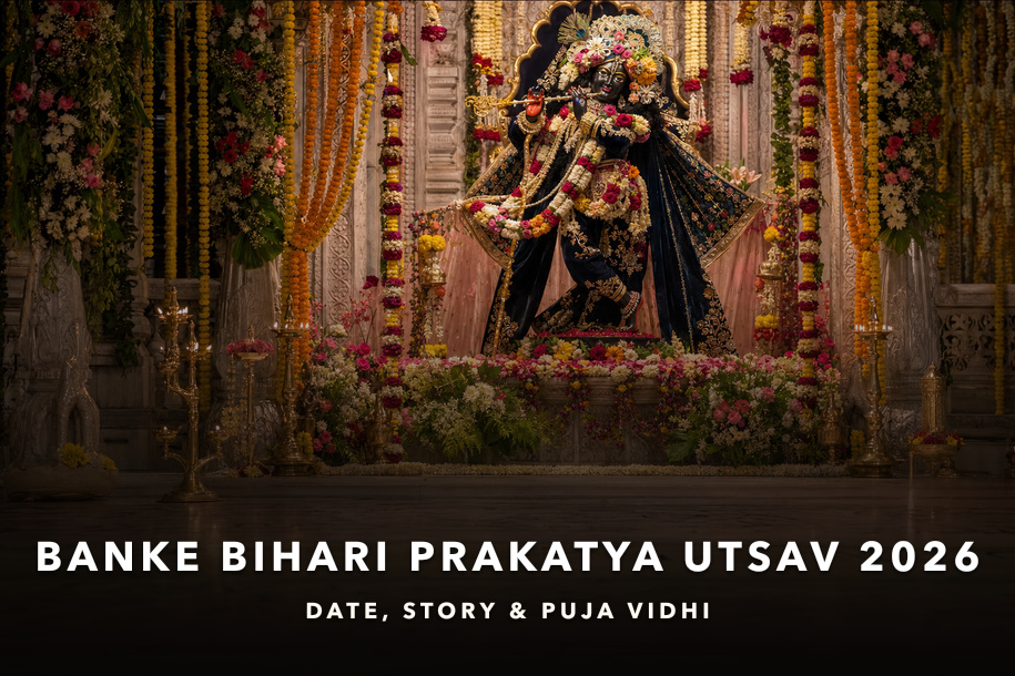 Banke Bihari Prakatya Utsav 2026 date, story and puja vidhi