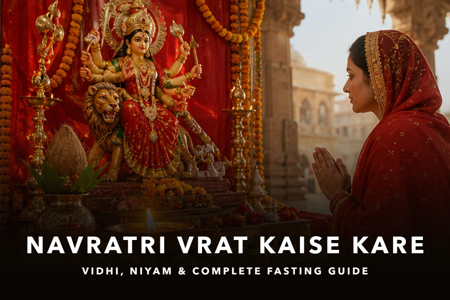 Navratri vrat kaise kare vidhi, niyam and fasting guide