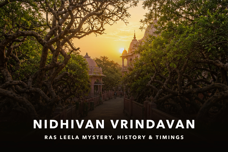 Nidhivan Vrindavan Ras Leela mystery, history and timings