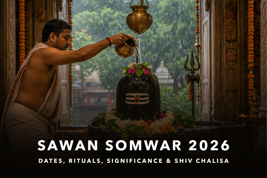 Sawan Somwar 2026 dates, rituals, significance and Shiv Chalisa