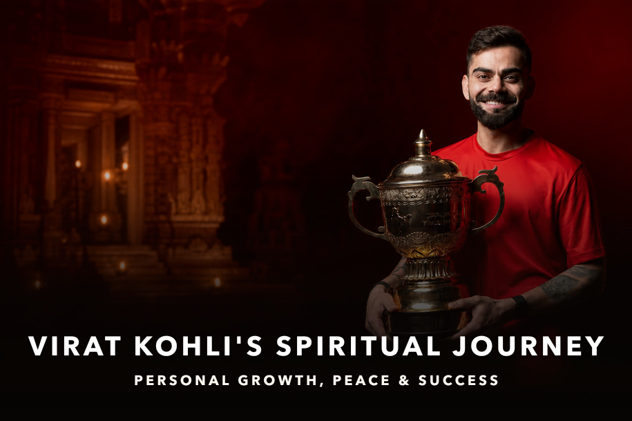 Virat Kohli spiritual journey of personal growth, peace and success