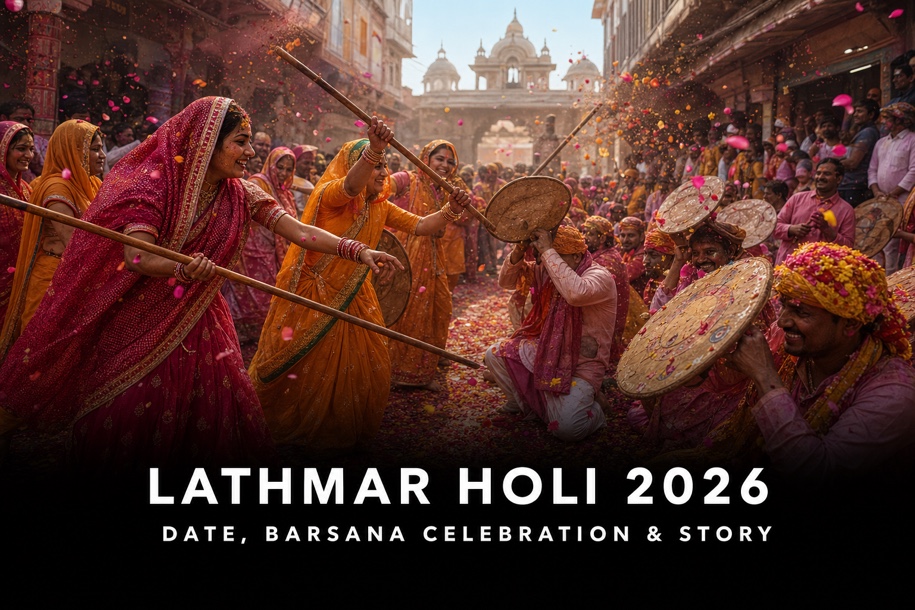 Lathmar Holi 2026 Barsana celebration