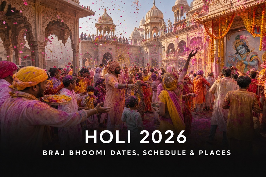 Holi 2026 celebration in Braj Bhoomi