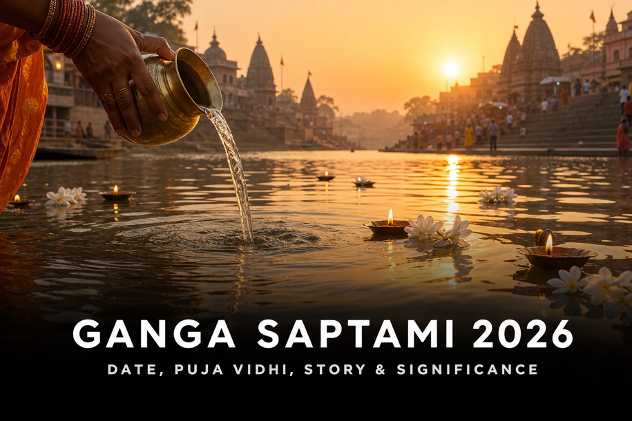 Ganga Saptami 2026 sacred Ganga worship and puja