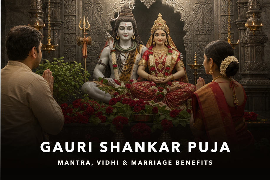 Gauri Shankar Puja mantra, vidhi and marriage benefits