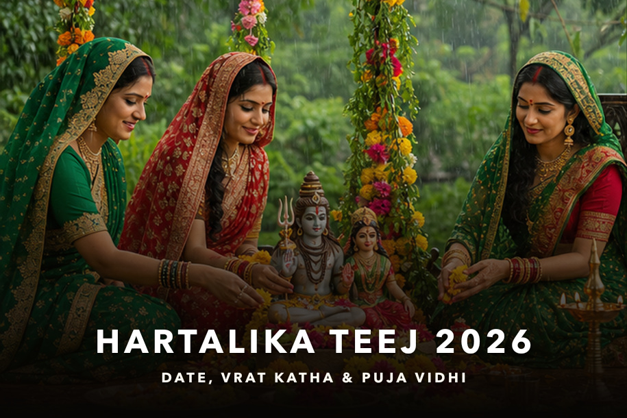 Hartalika Teej 2026 date, vrat katha and puja vidhi
