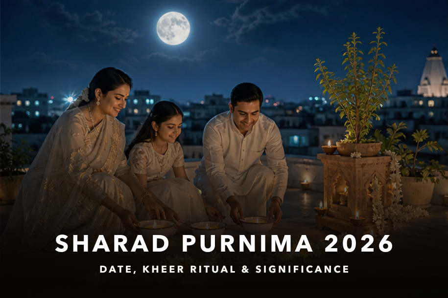 Sharad Purnima 2026 date, kheer ritual and significance